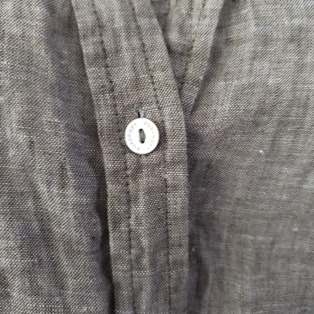 Linen Foxcroft nyc Button Down Shirt - Picture 4 of 15
